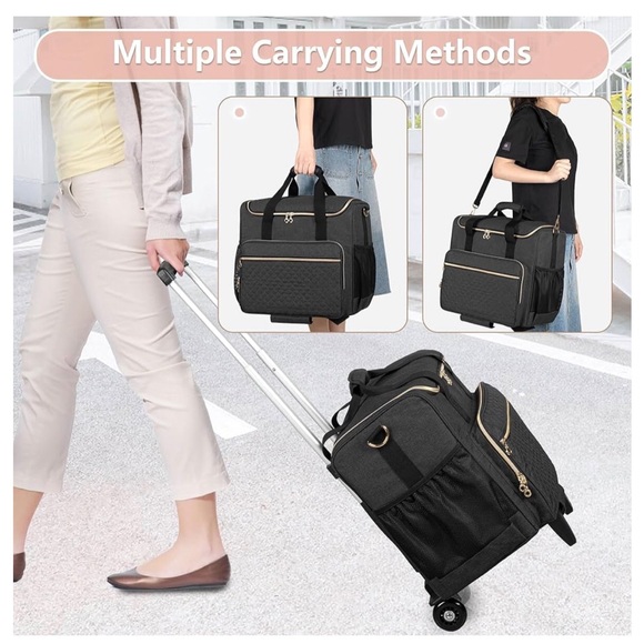 Amazing Work Bag with Detachable Dolly. CRAFT BAG, LAPTOP BAG - Picture 3 of 5